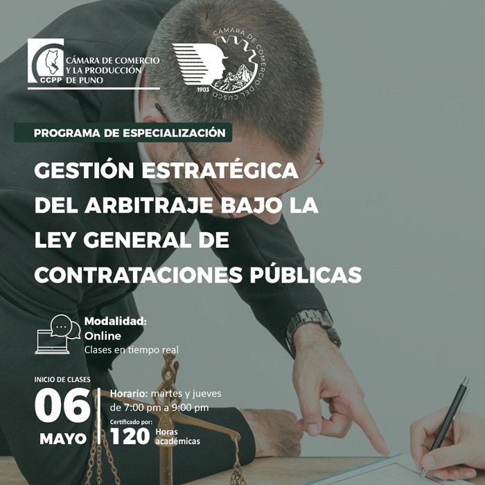 GESTIÓN DEL ARBITRAJE BAJO LA LEY GENERAL DE CONTRATACIONES PÚBLICAS