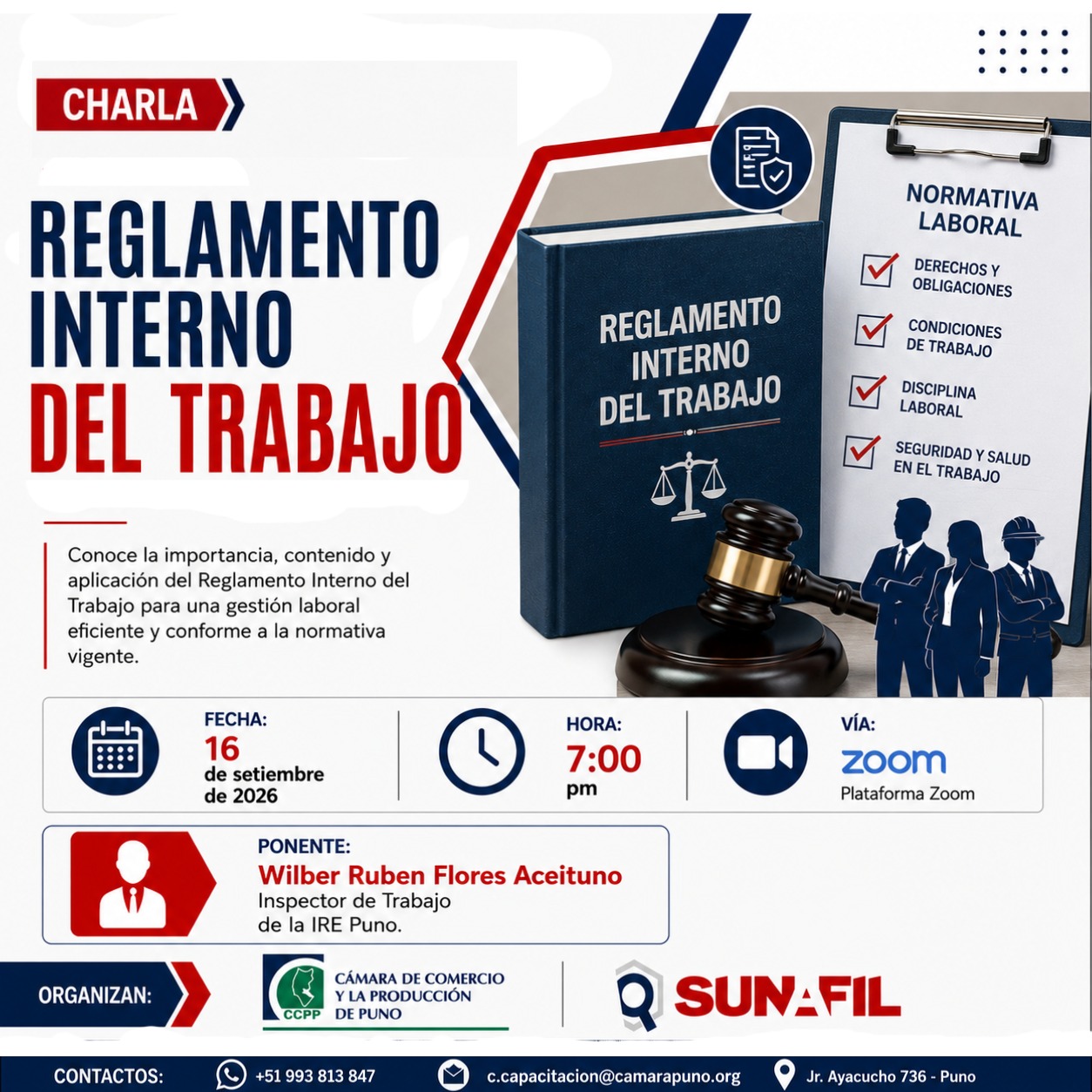 REGLAMENTO INTERNO DEL TRABAJO